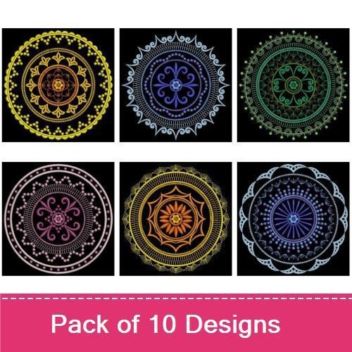 Fancy Round Quilt