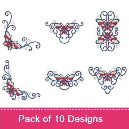 Heirloom Patriotic Butterfly