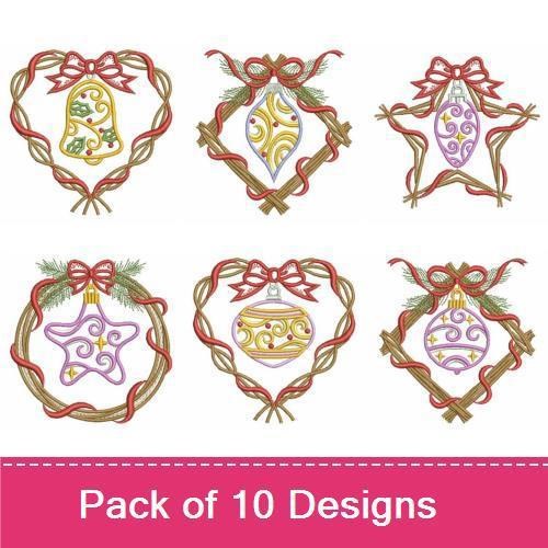 Wood Frame Ornament