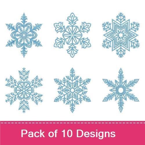 Blue Snowflake
