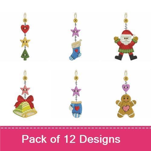 Patchwork Christmas Hanger