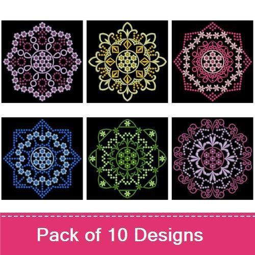 Colorful Fancy Quilts