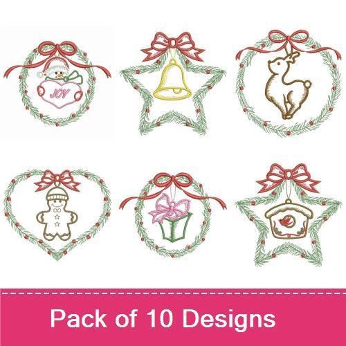 Vintage Christmas Ornaments 001