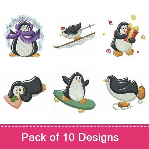 Penguin Painting