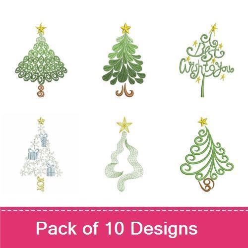 Fancy Christmas Trees 001