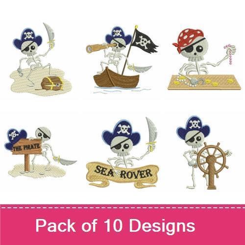 Pirate Skull 001