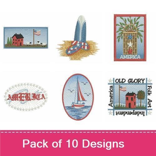 Americana Folk Art