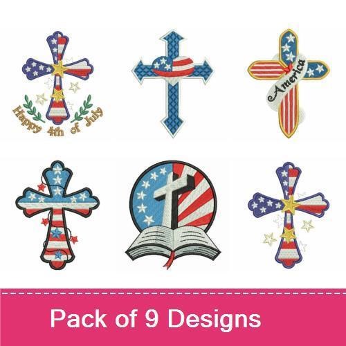 Patriotic Cross
