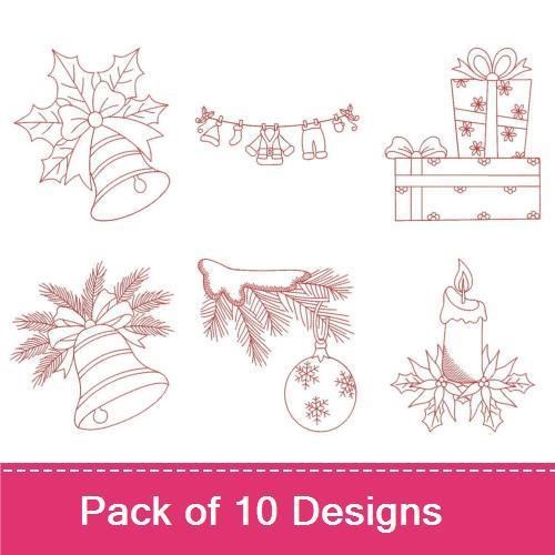 Redwork Christmas