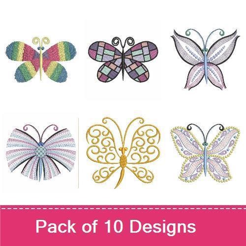 Fancy Colorful Butterfly