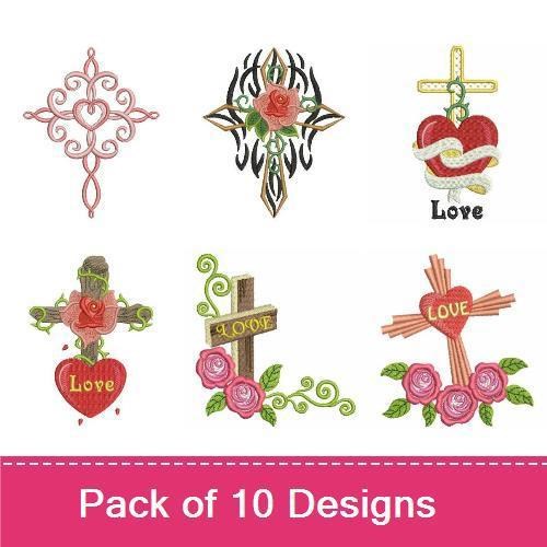 Assorted Love Crosses