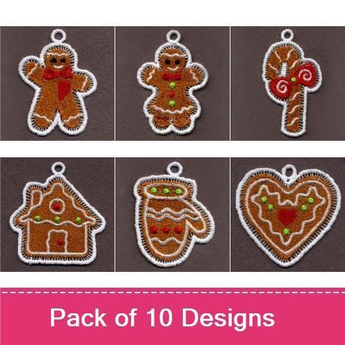 FSL Gingerbread Ornaments 1