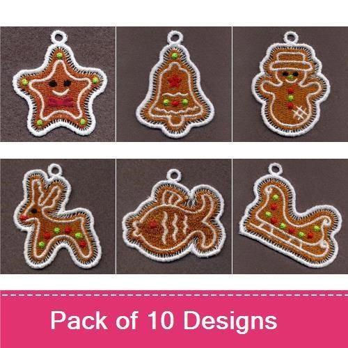 FSL Gingerbread Ornaments 2