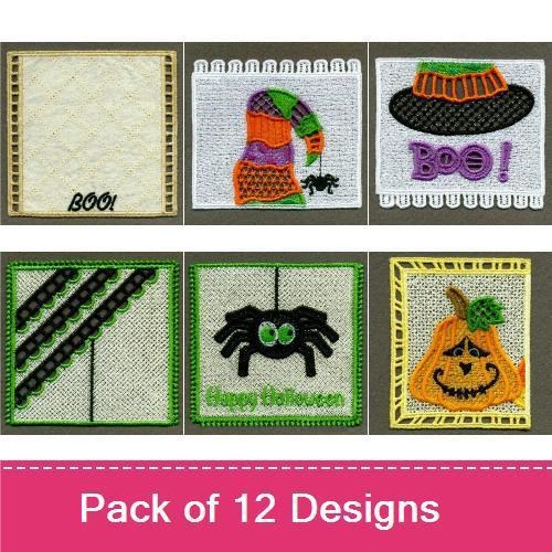 FSL Mug Rug Halloween