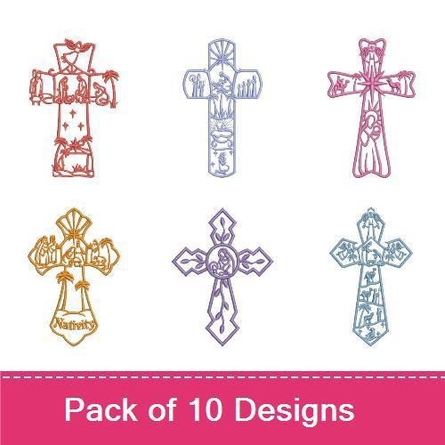 Nativity Crosses
