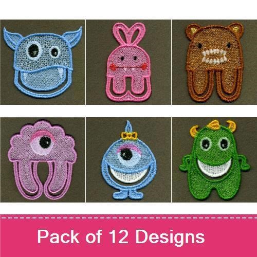 FSL Monster Bookmarks