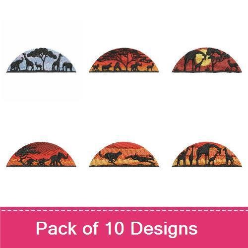 African Animals Scene