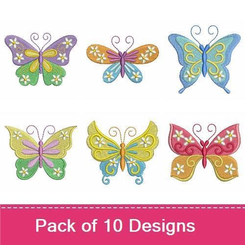 Mini Colorful Butterfly