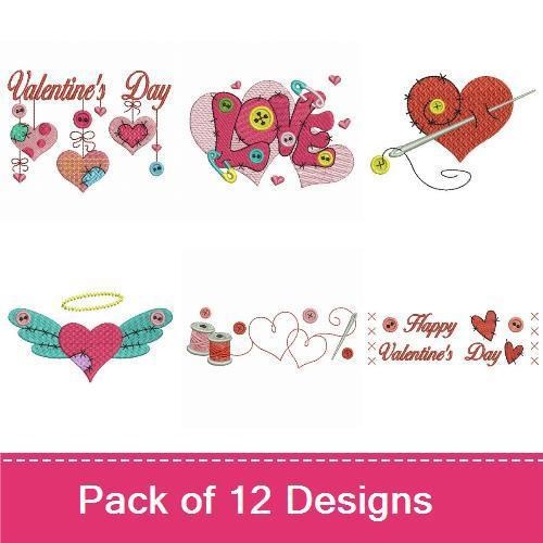 Sewing Valentines Day