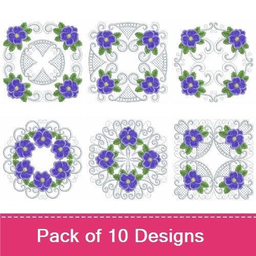 Purple Pansy Quilts