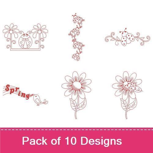 Redwork Spring