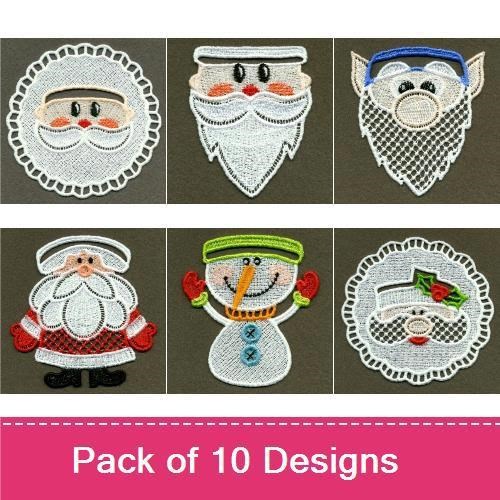 FSL Christmas Napkin Rings