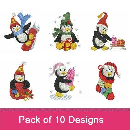 Christmas Penguins 4