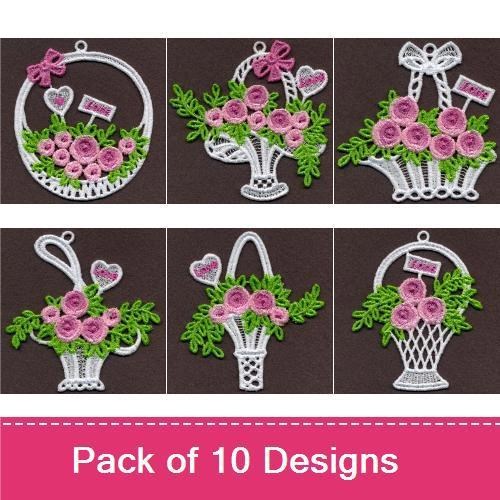 FSL Rose Basket