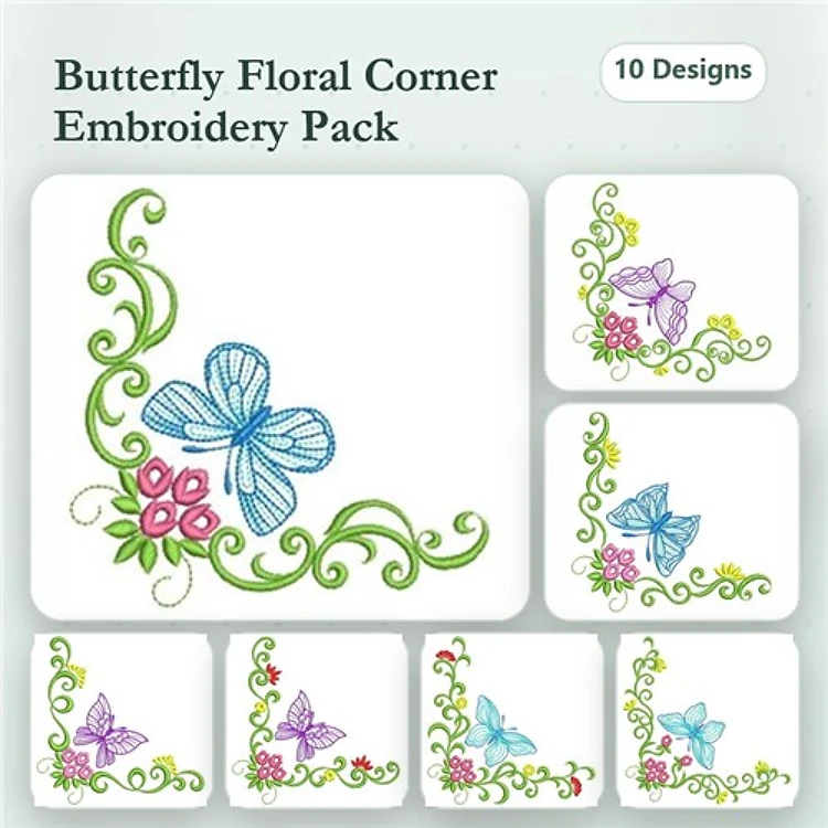 Heirloom Butterfly Corners
