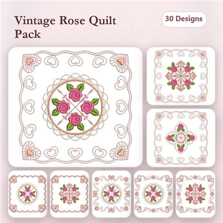 Brilliant Rose Quilt