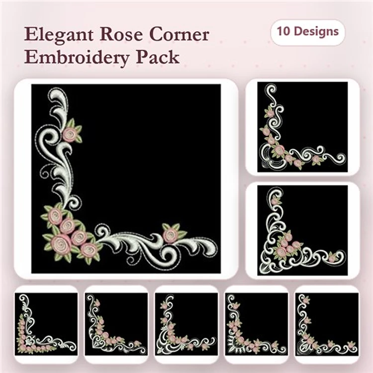 Bullion Rose Corners