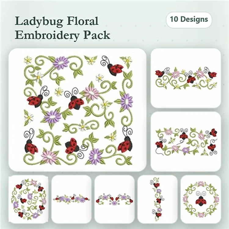 Heirloom Ladybug Decor
