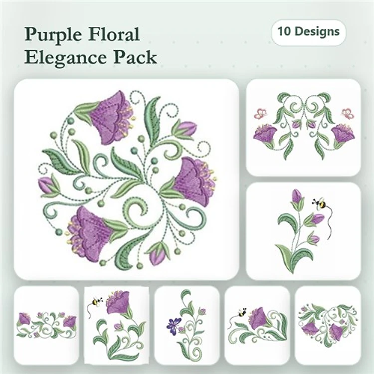 Purple Floral