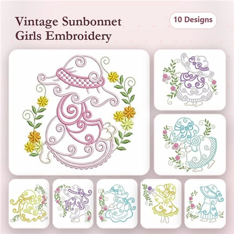 Curly Sunbonnets