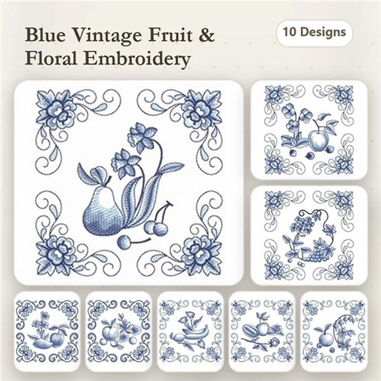 Blue Jacobean Fruits