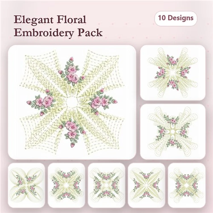 Floral Enticement Quilt 4