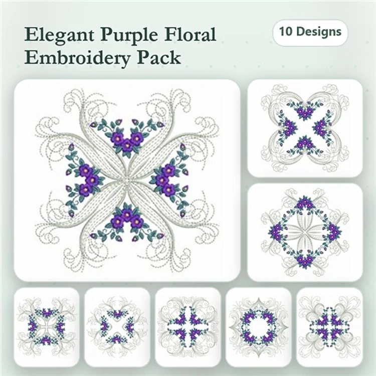 Floral Enticement Quilt 5