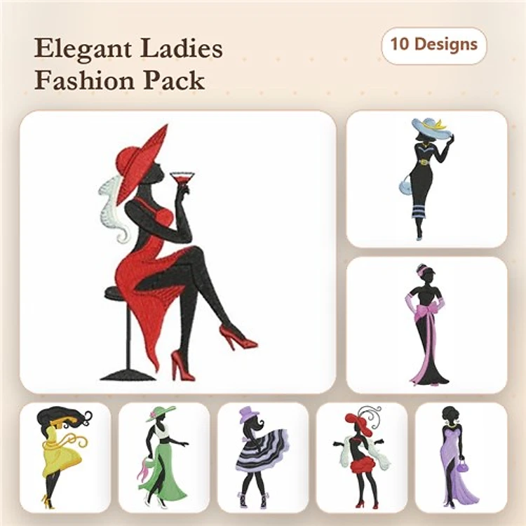 Fashion Girls Silhouettes