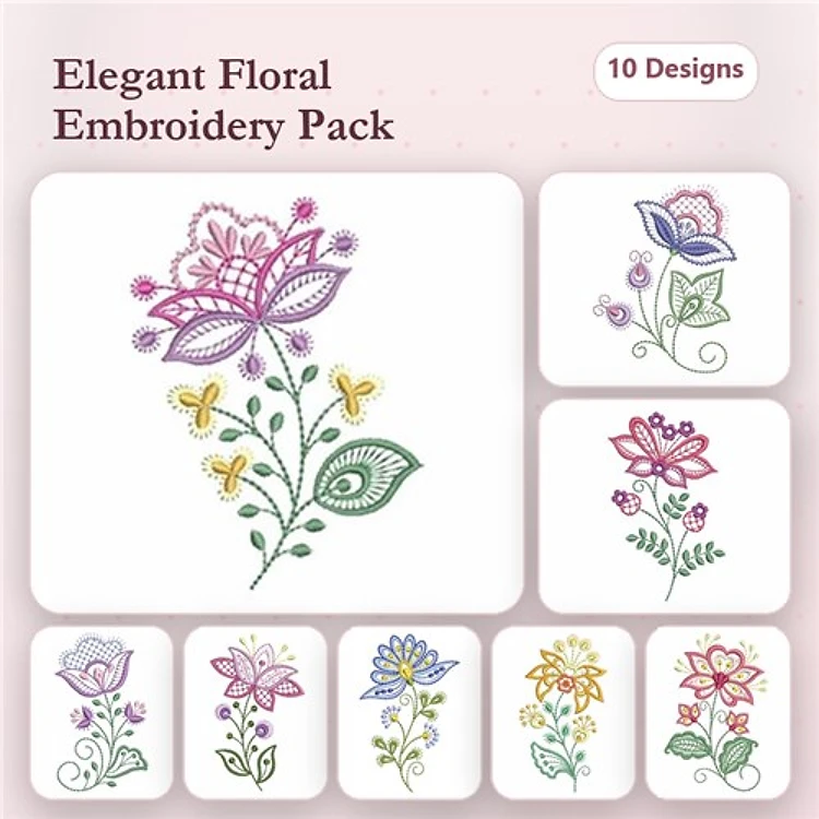 Vintage Jacobean Floral 2