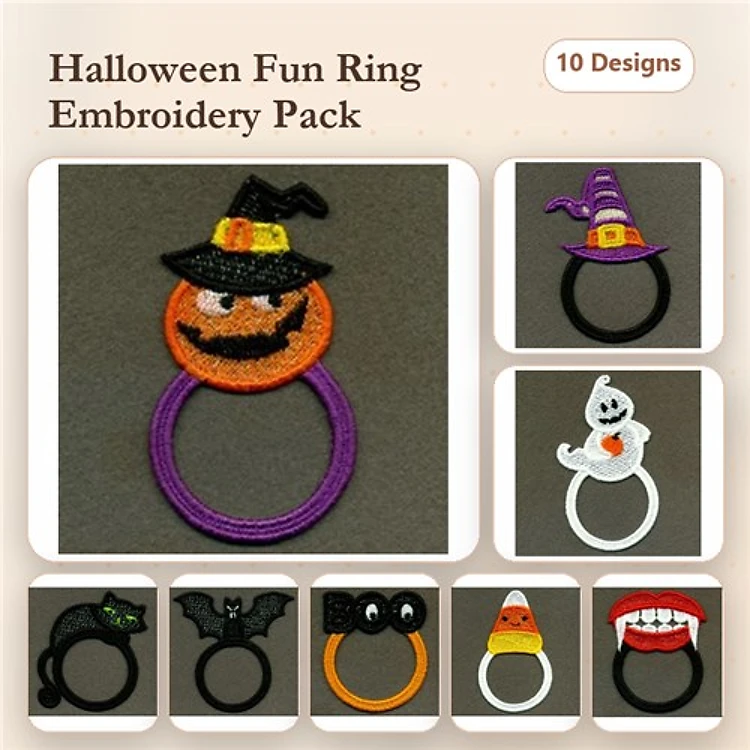 FSL Halloween Napkin Rings 2
