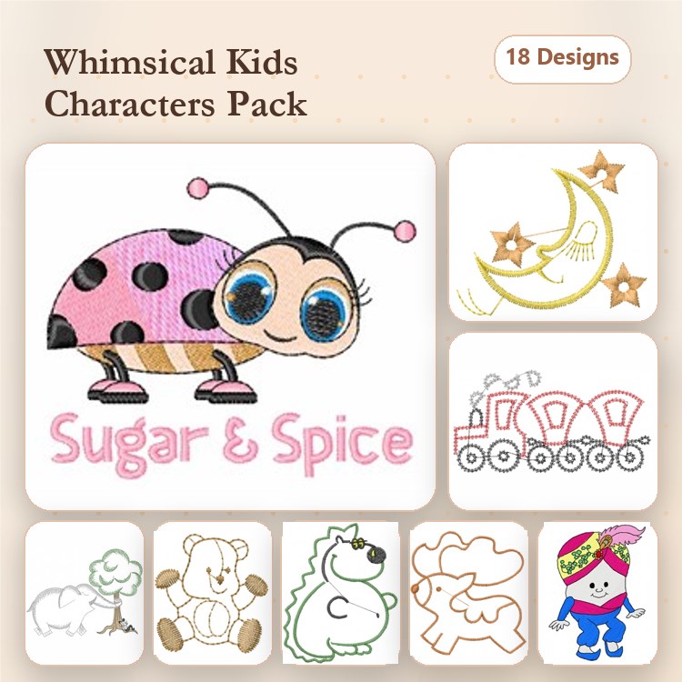 Frog & Owl Embroidery Bundle – Fun Quotes and Characters (18 Designs)