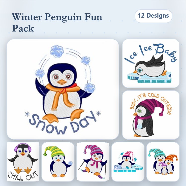 Playful Penguins