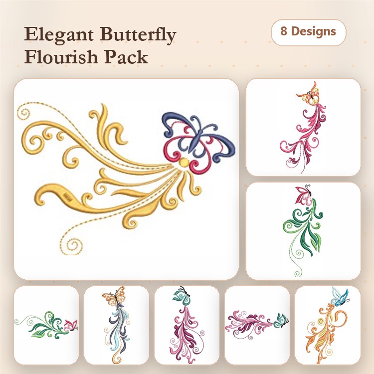 Butterfly Swirls