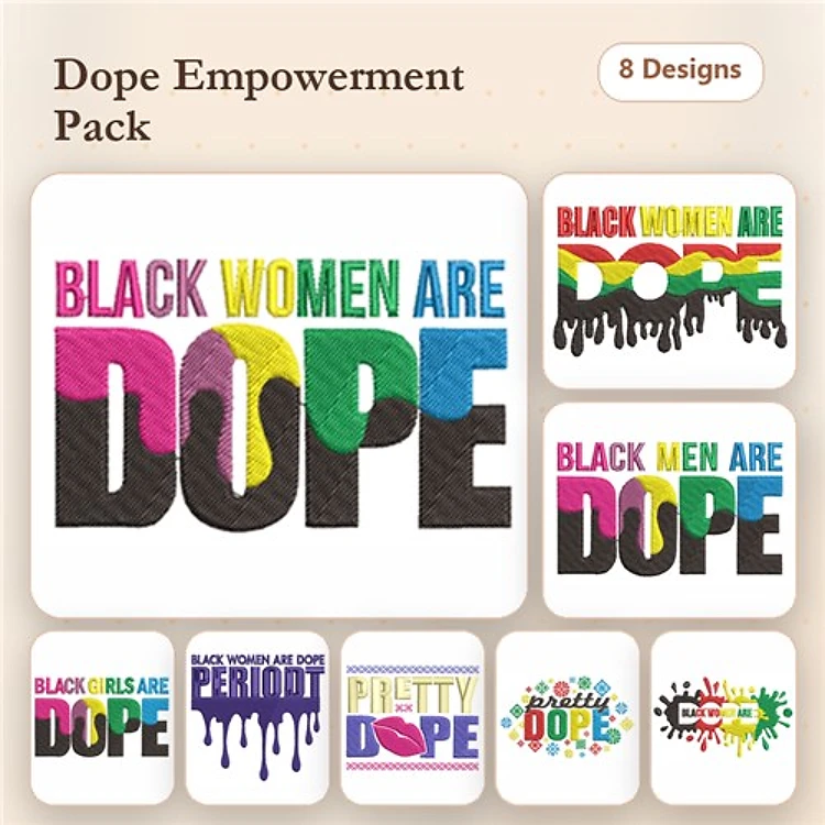 BLACK IS DOPE