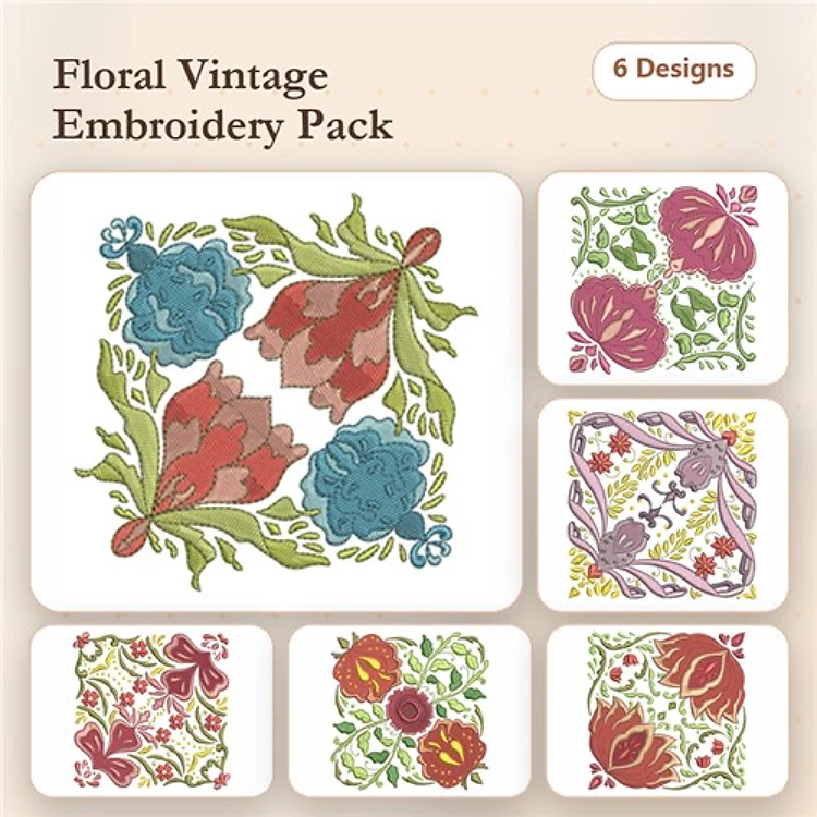 Flower Quilt Block