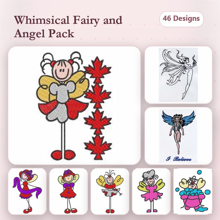 Fairies without Text - 46 Pack