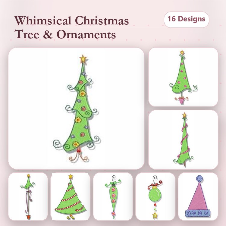Swirly Christmas