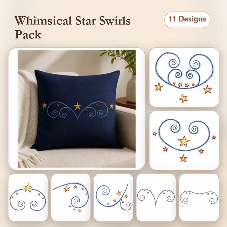 Swirly Stars