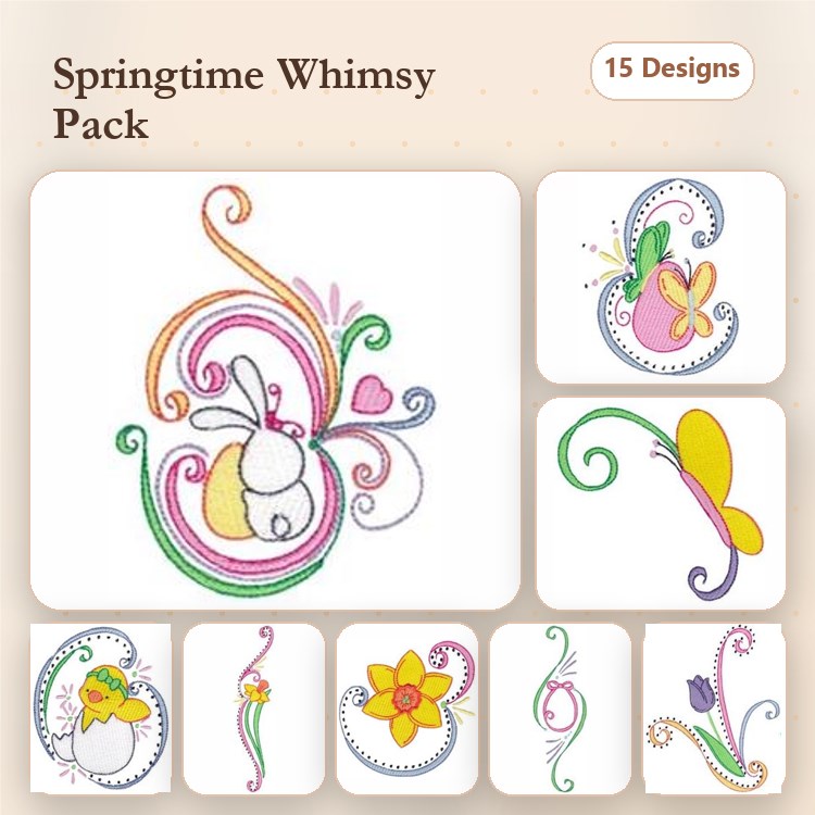 Swirly Easter