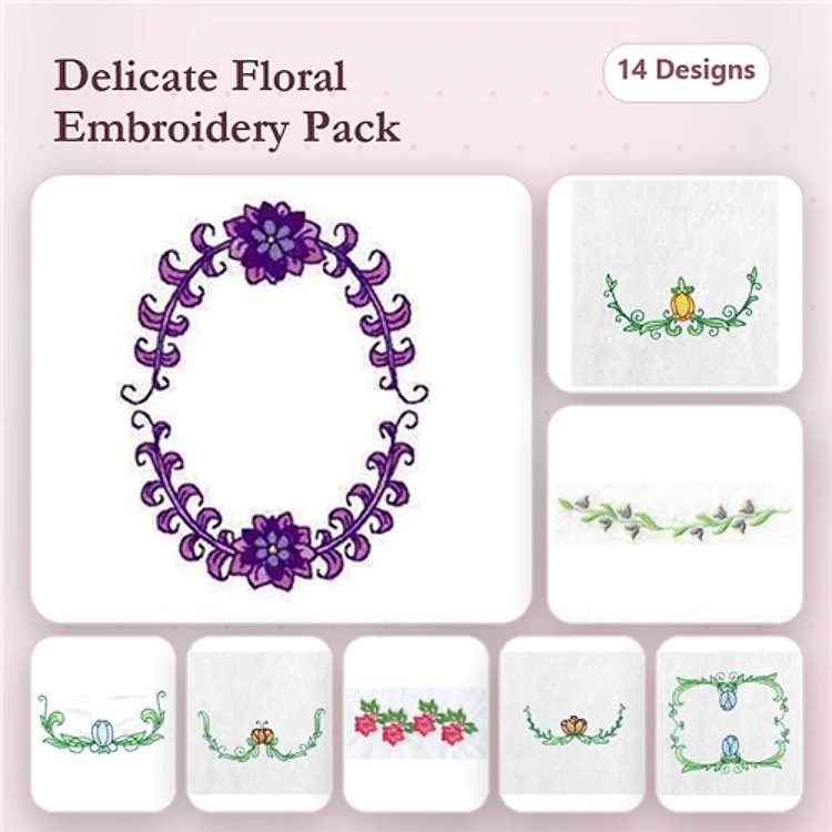 Floral Borders & Embellishments